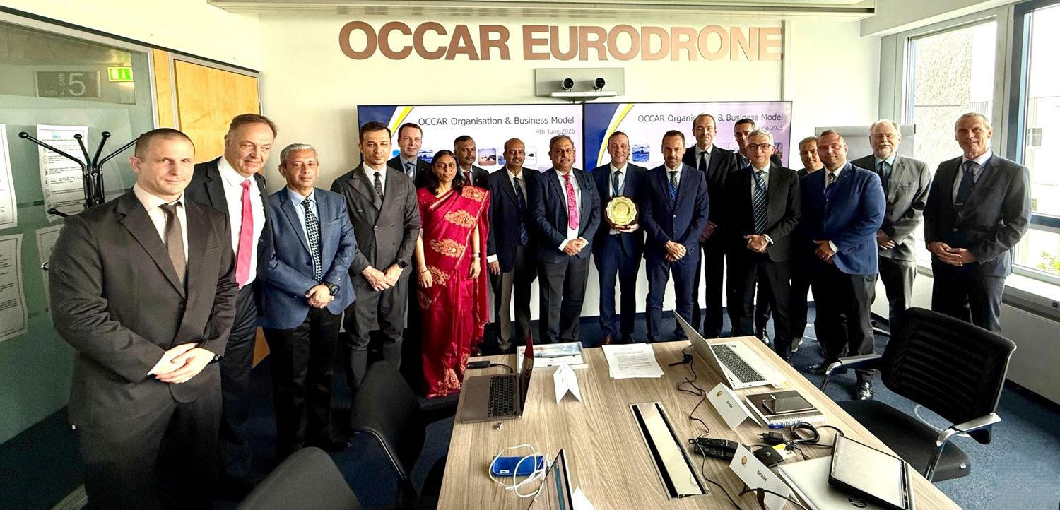 India participa como observador en una reunión clave del programa Eurodrone
