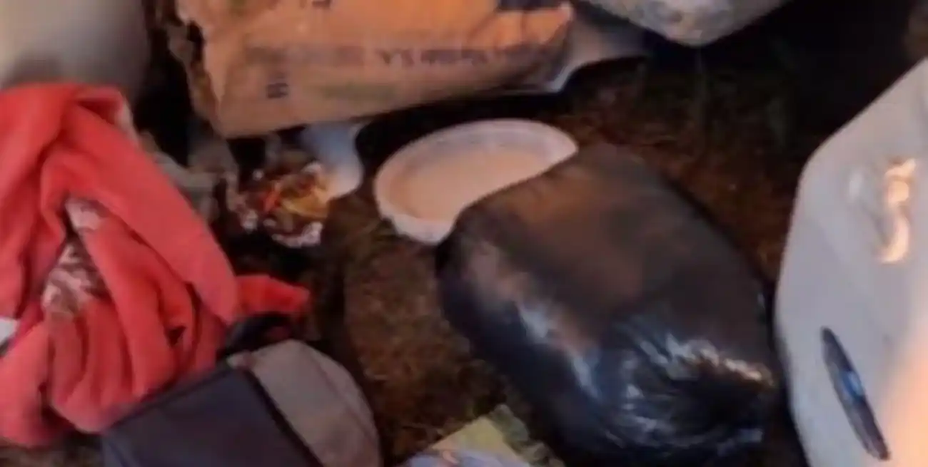 Así encontraron todo revuelto los visitantes