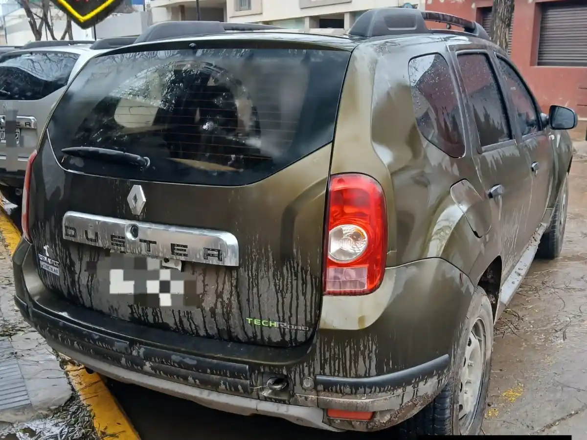 El operativo vial se desarrollaba en 3 de Febrero y Dante Alighieri. Crédito: Relaciones Policiales.