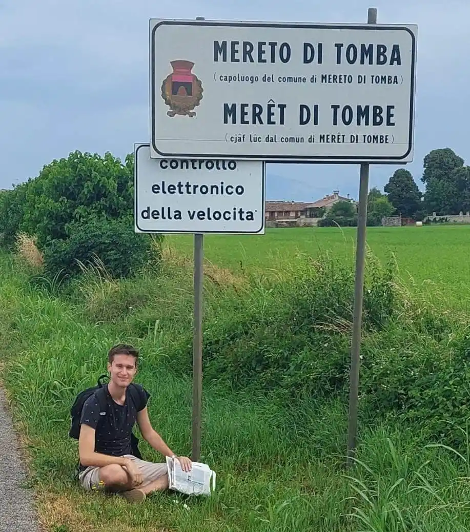 Valentín en tierras italianas.