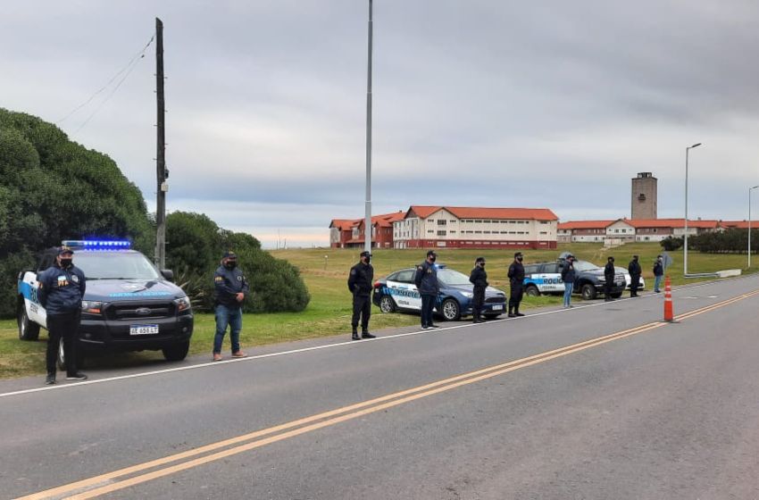 La Policía Federal realizó un operativo de control en Chapadmalal