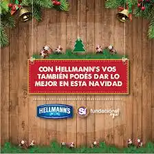 Navidad: Hellman’s apoya cruzada solidaria junto a Narda Lepes