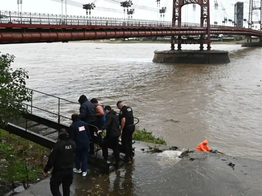 El hombre actualmente se encuentra en un centro de salud (Foto: Flavio Raina)