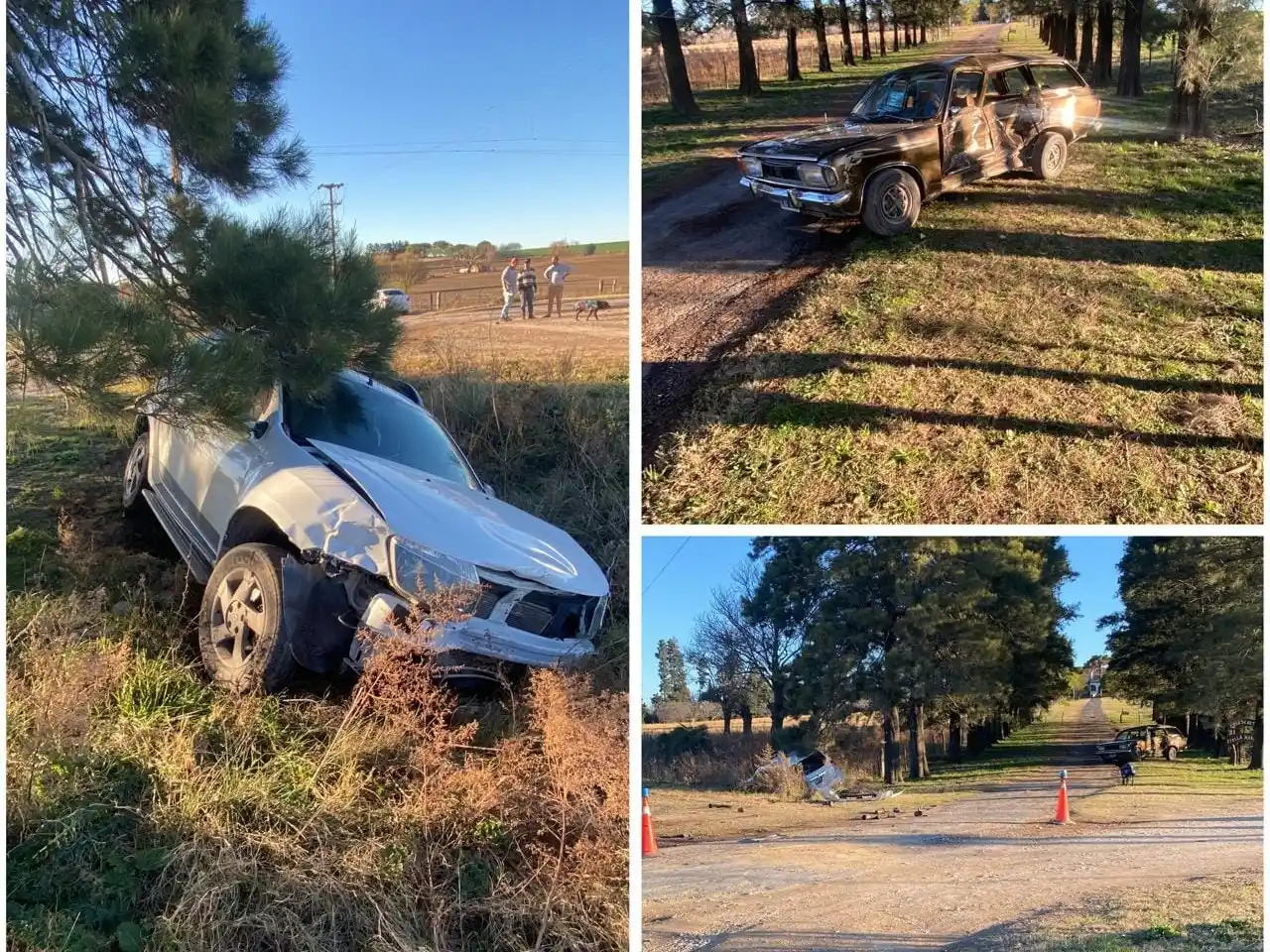 Cinco heridos tras un accidente de tránsito en el ingreso a Stella Maris