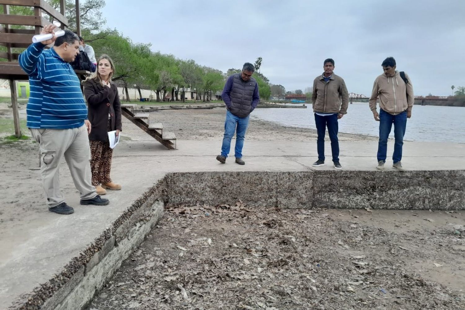 Realizarán una obra de accesibilidad en la Playa del Puente