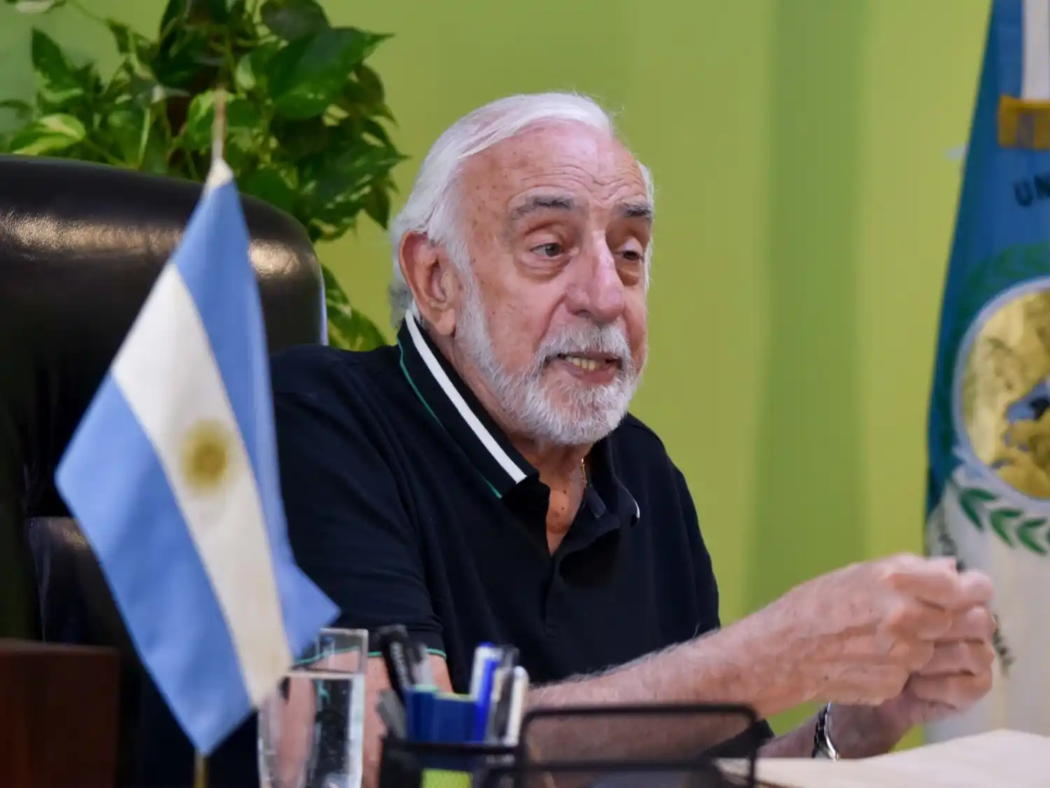 Crítica. La de Roberto Fernández al gobierno nacional y a los empresarios.