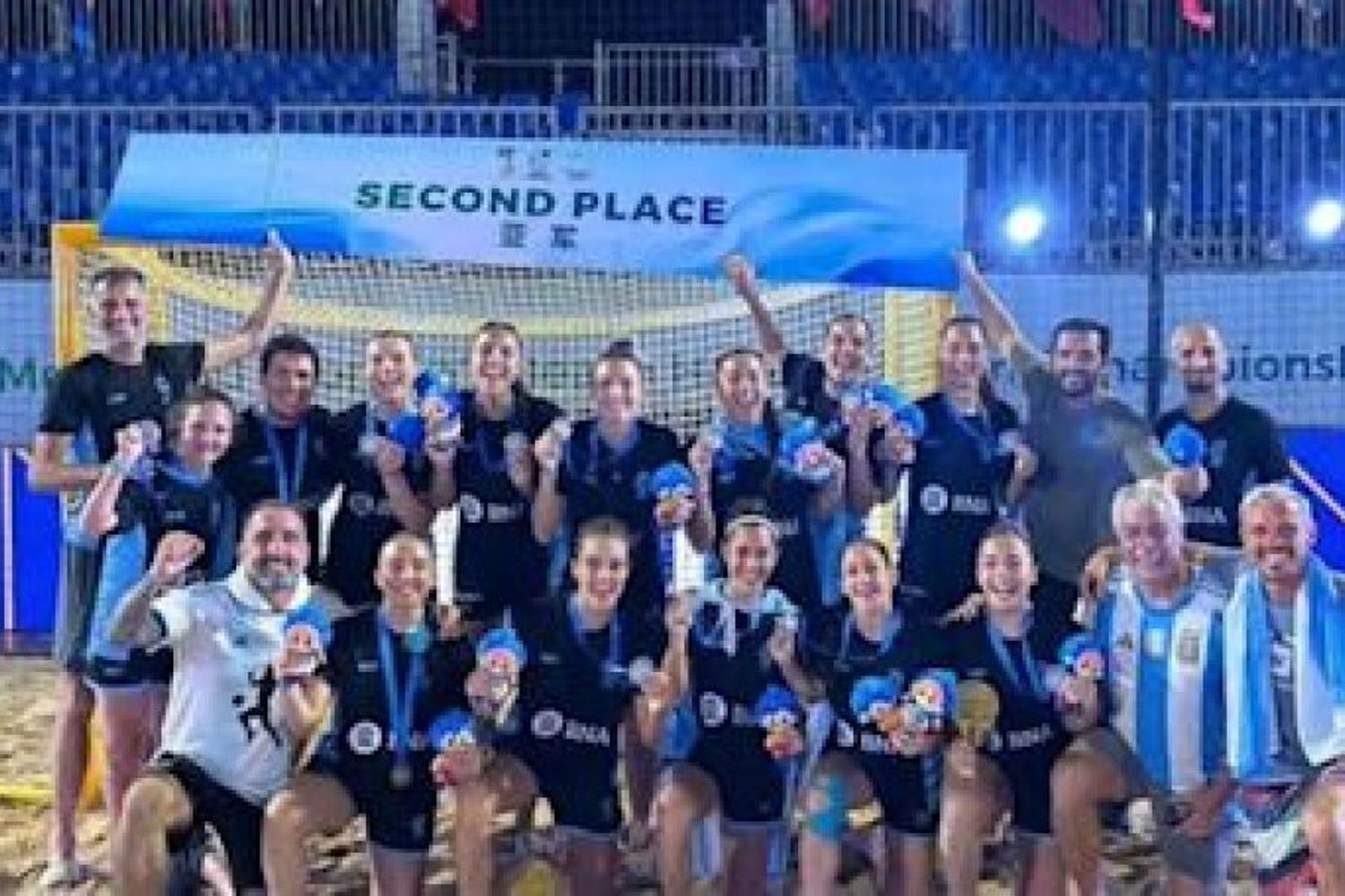 Las Kamikazes perdieron la final del Mundial de beach handball