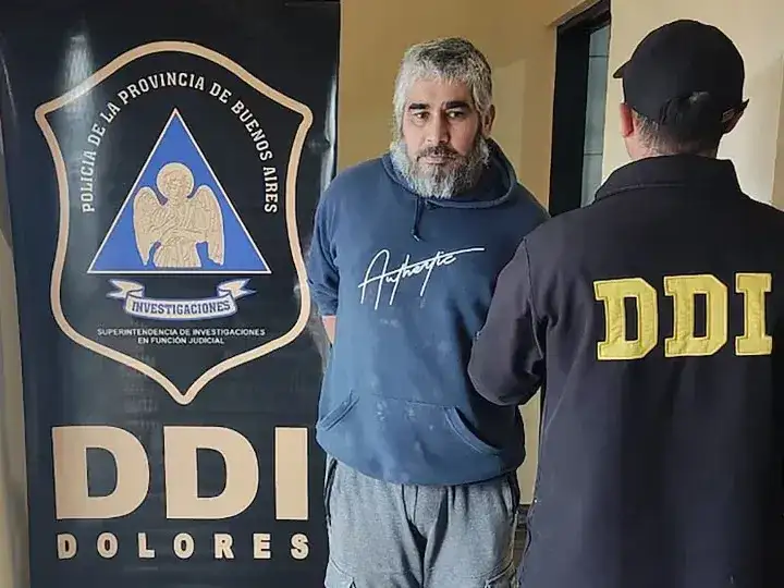 Alberto Martín Del Valle, el prófugo detenido.