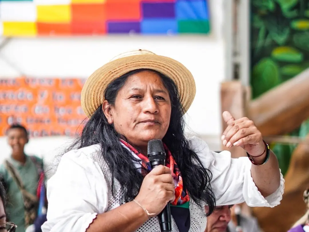 Colombia: Senadora indígena Aída Quilcué fue secuestrada con su esquema de seguridad en el Cauca