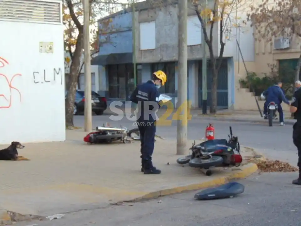 Venado Tuerto: dos hombres lesionados por accidente entre motos