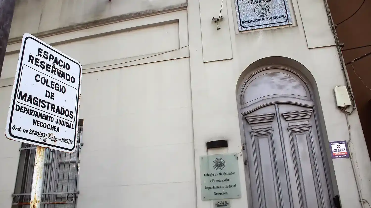 Colegio de Magistrados. Tiene su sede en calle 60 N° 2746