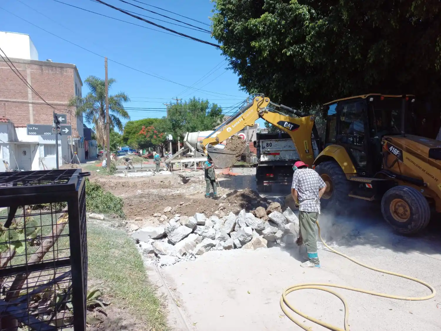Trabajos de iluminación y bacheo previstos para este jueves en la ciudad de Santa Fe