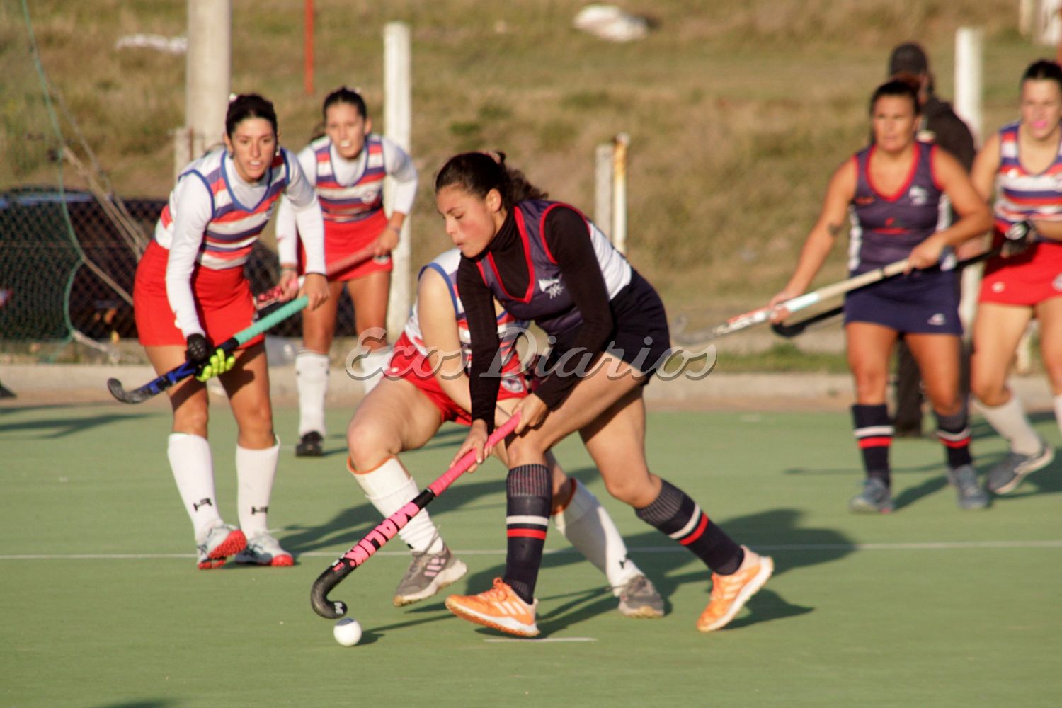 Encuentro entre Del Valle y Biguá en Primera División