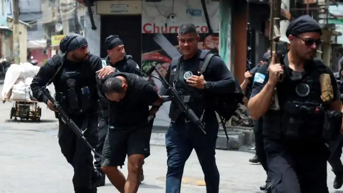 Operativo policial en Río de Janeiro