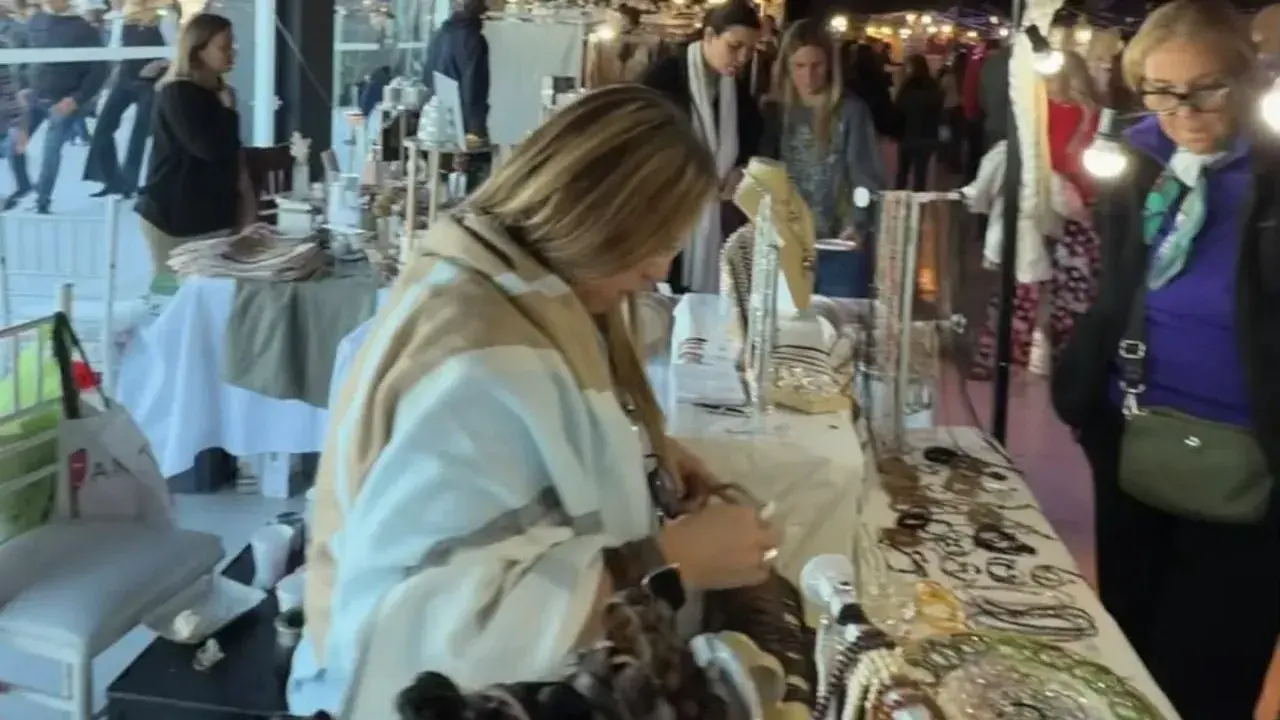 El evento se realiza en una quinta de dos hectáreas en Manuel Alberti.