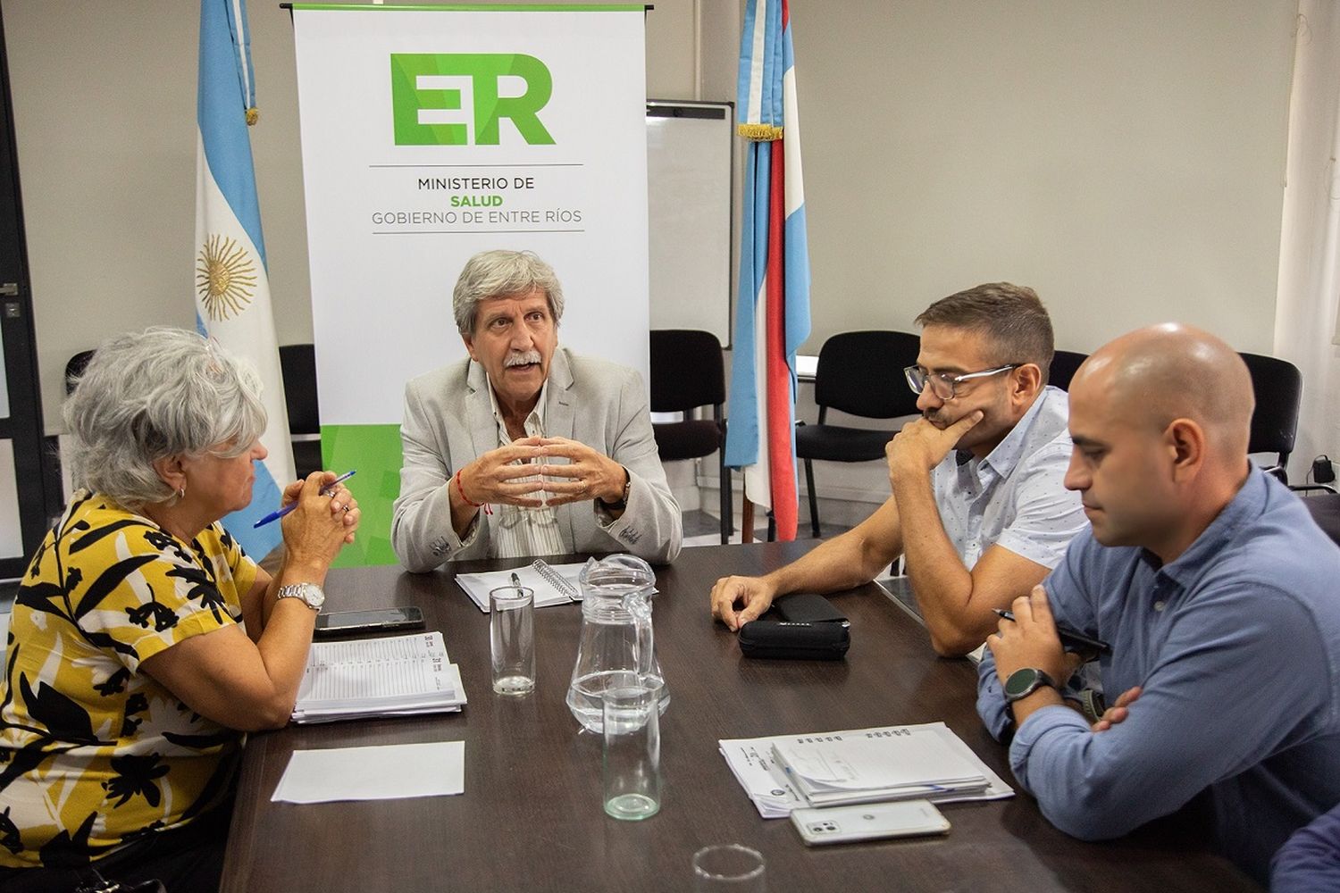 La provincia y la Municipalidad de Paraná definen el operativo sanitario para la Fiesta del Mate