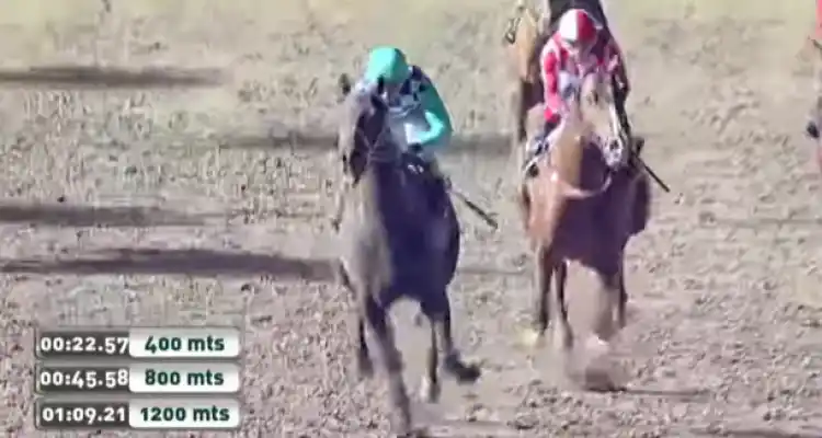 En Palermo, Nicolás Villalba ganó con un caballo de San Pedro