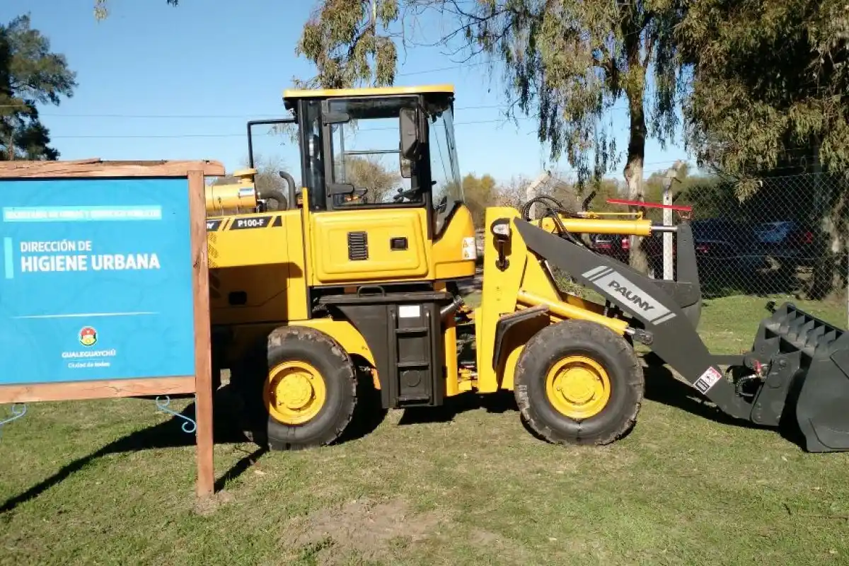 El Municipio compró una nueva máquina para Higiene Urbana