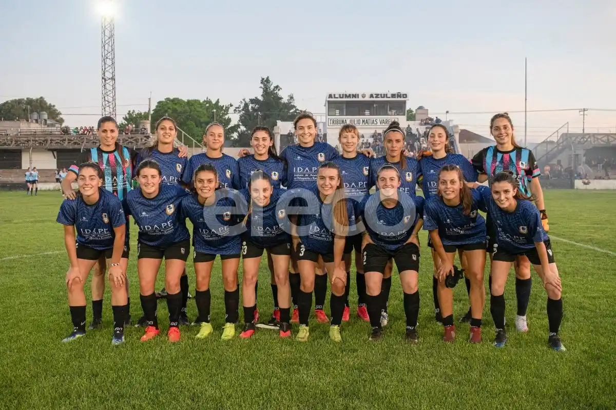 FOTO DIARIO EL TIEMPO El seleccionado tandilense, ayer en Azul.