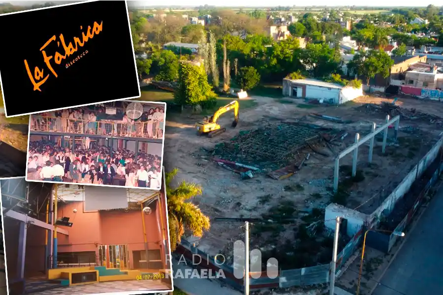 VIDEO | Adiós a una edificación que marcó la vida de los rafaelinos y la gente de la región: terminaron de demoler el edificio de La Fábrica