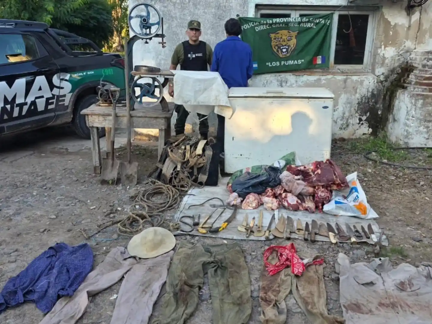 detuvieron a un hombre por abigeato tras un allanamiento en zona rural - 3