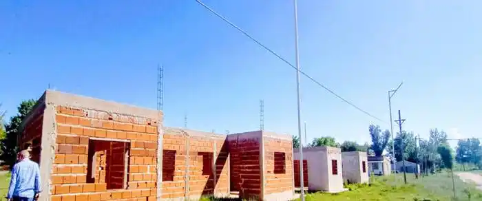 Se construyen nuevas viviendas  en cinco localidades entrerrianas