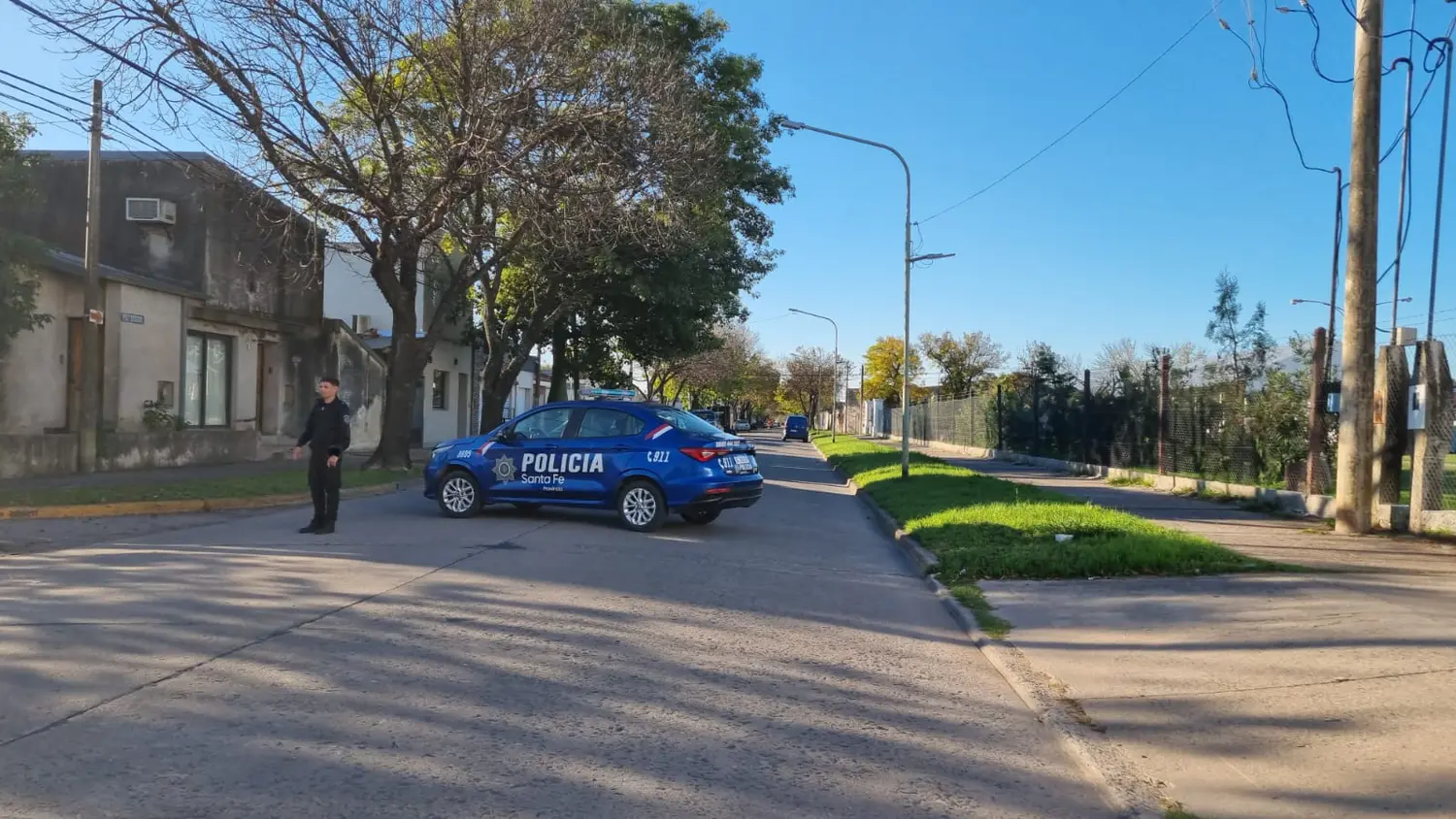 Presunta muerte violenta en Barrio Villa Dominga | Crédito: RADIO RAFAELA