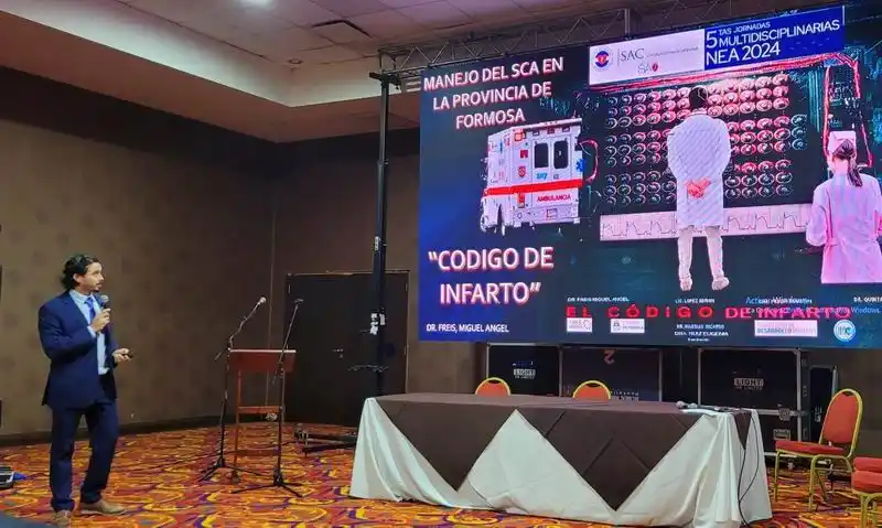 Cardiología: Especialistas del HAC disertaron en Jornadas