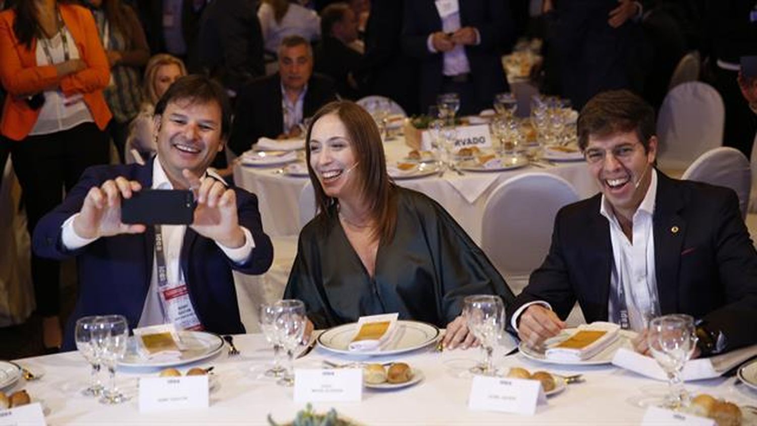 Vidal les pidió a los empresarios sumarse a la transformación que impulsa el gobierno