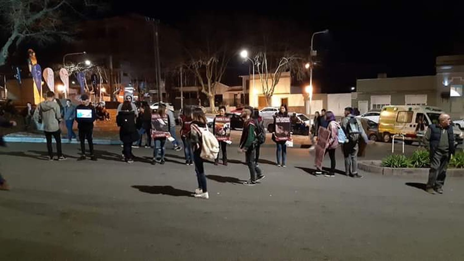 Veganos tandilenses realizaron una protesta en Chacinar