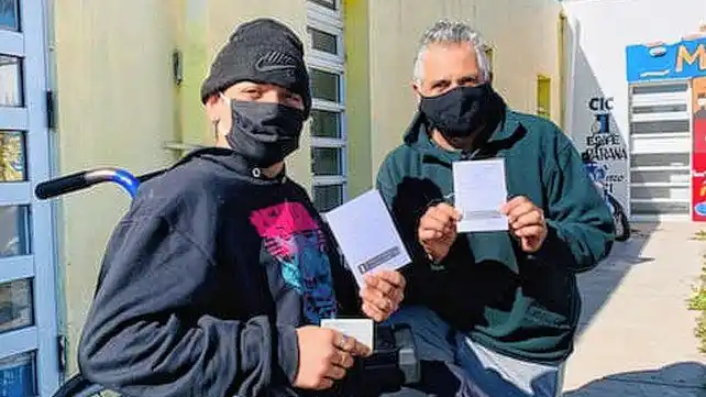 En Paraná vacunaron a personas en situación de calle