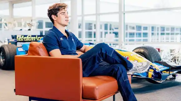 Franco Colapinto en la Fórmula Uno: “No puedo estar más emocionado”