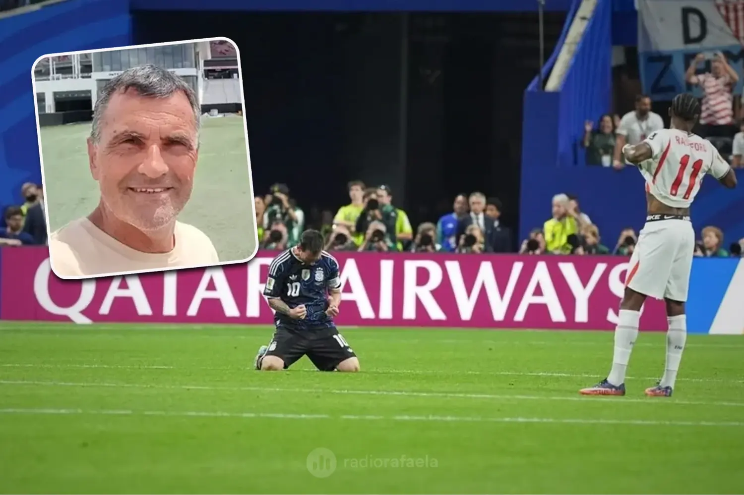 Argentina, a lo campeón, con un equipo de guapos en la tierra y Diego en el cielo