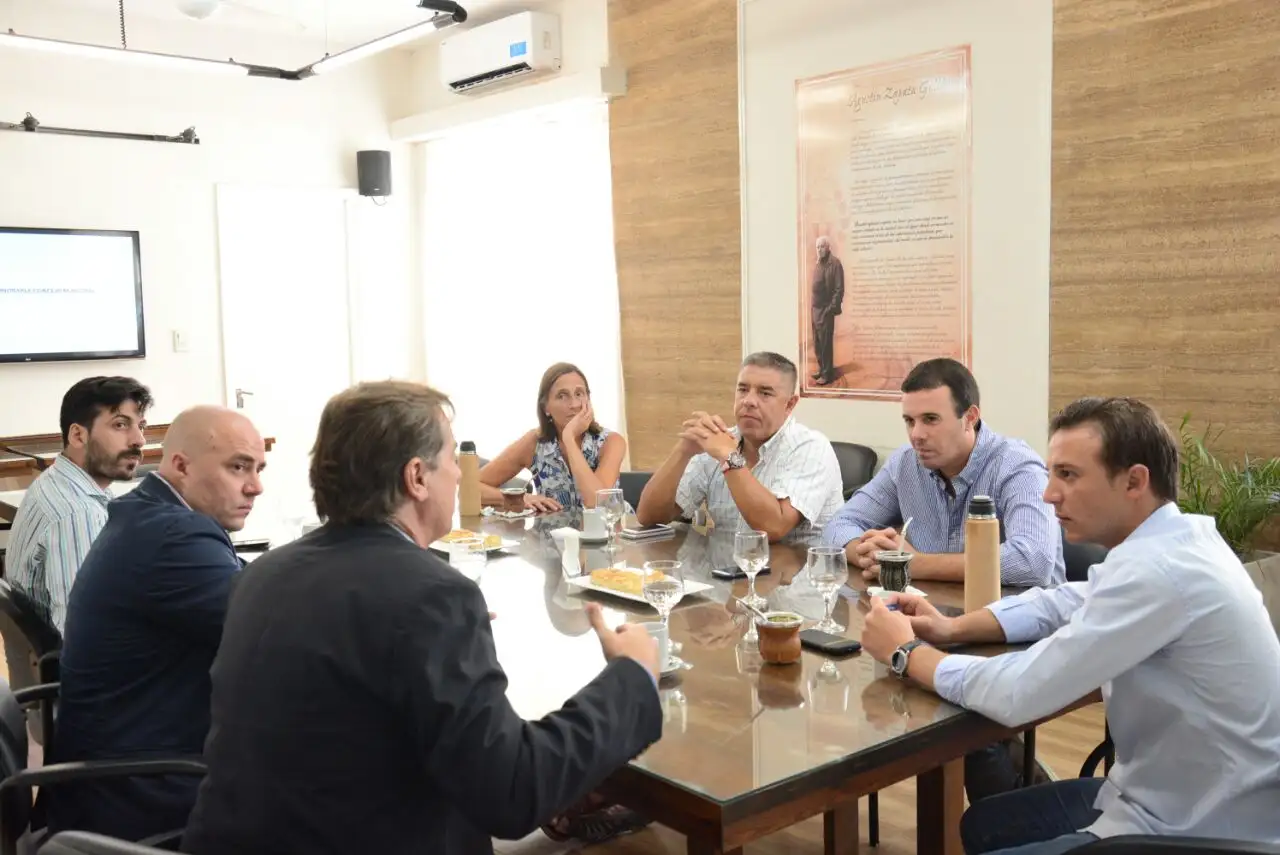 Concejales se reunieron con el senador Danilo Capitani