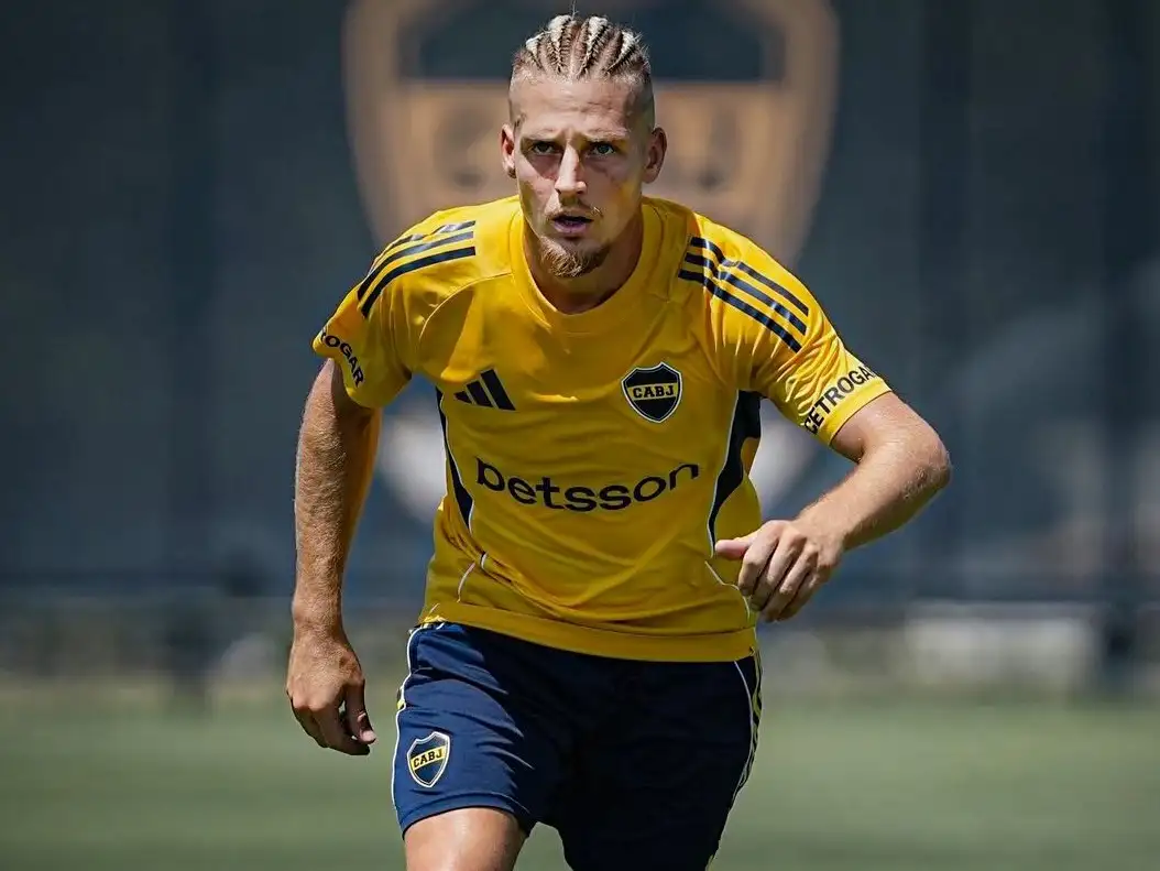 Ascacibar hará su debut con la camiseta de Boca.