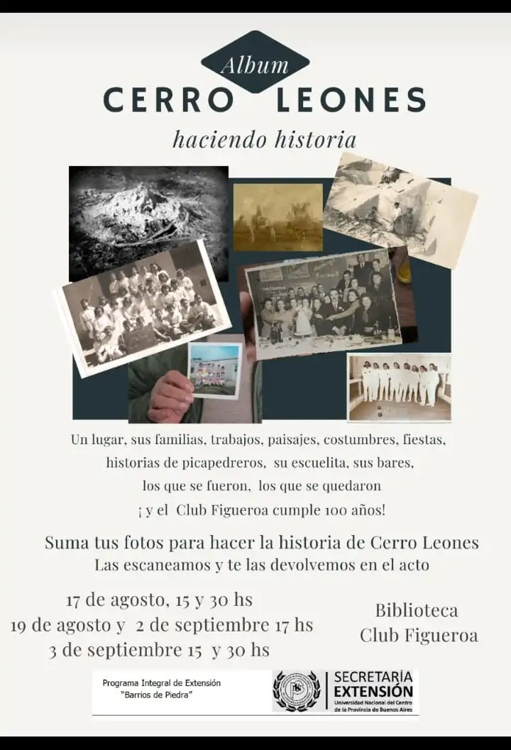 Juntan fotos para recuperar la historia de Cerro Leones