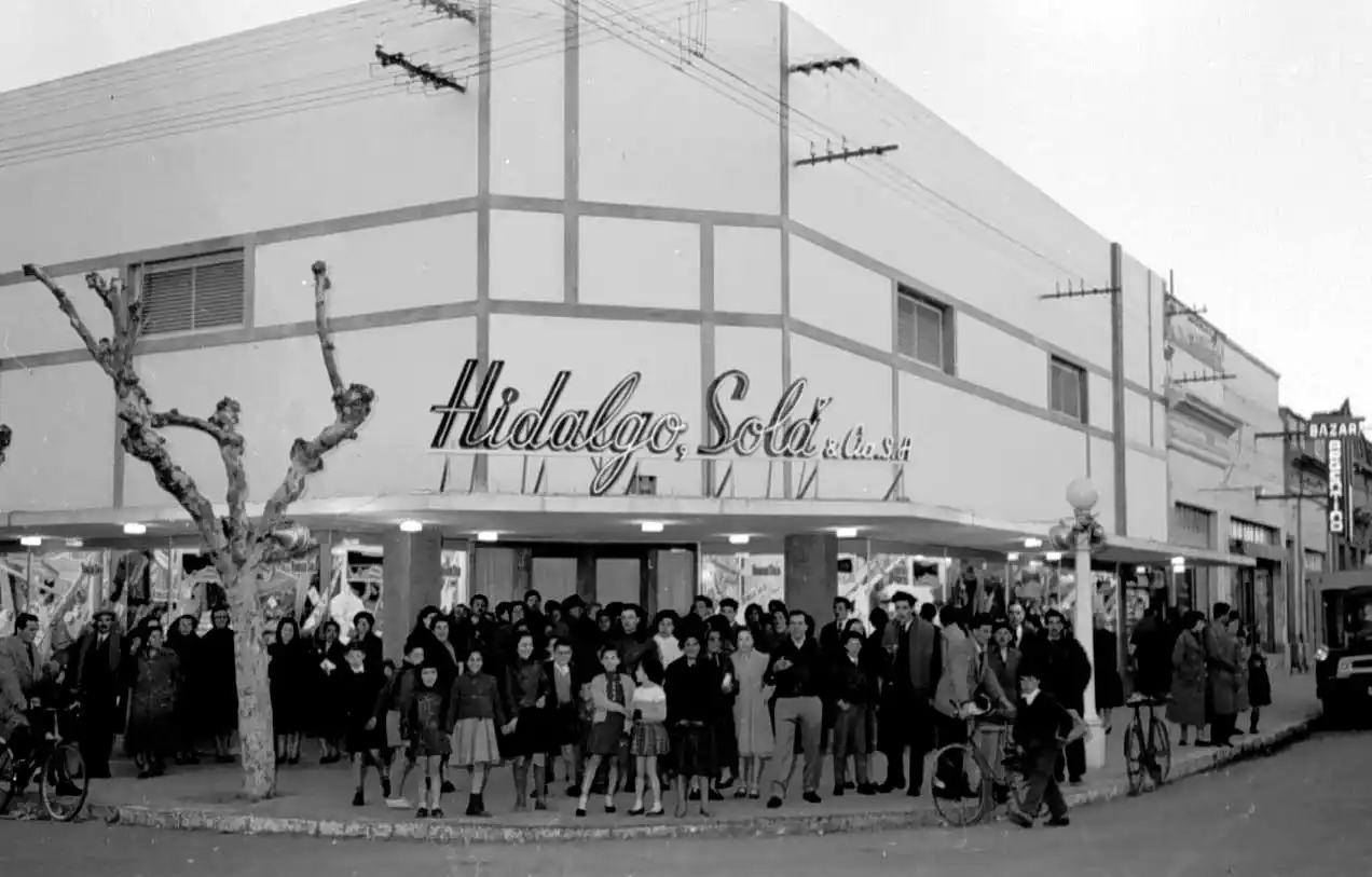 Tradicional comercio. Fue la Hidalgo Solá en el corazón del centro