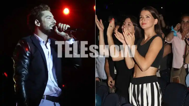 David Bisbal y la China Suárez acaramelados, melosos y enamorados
