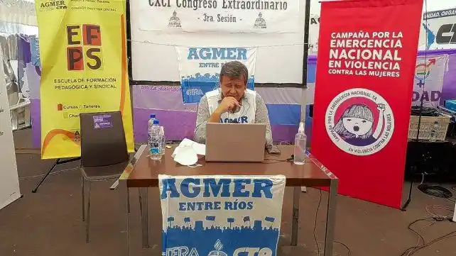 Agmer: desde mañana cinco días de paro