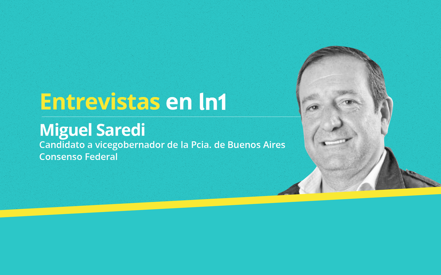 Saredi: "Parece menor, pero Bucca es el único candidato de la Provincia que es bonaerense"