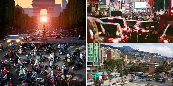 Cuáles son las 10 ciudades con el peor tráfico del mundo