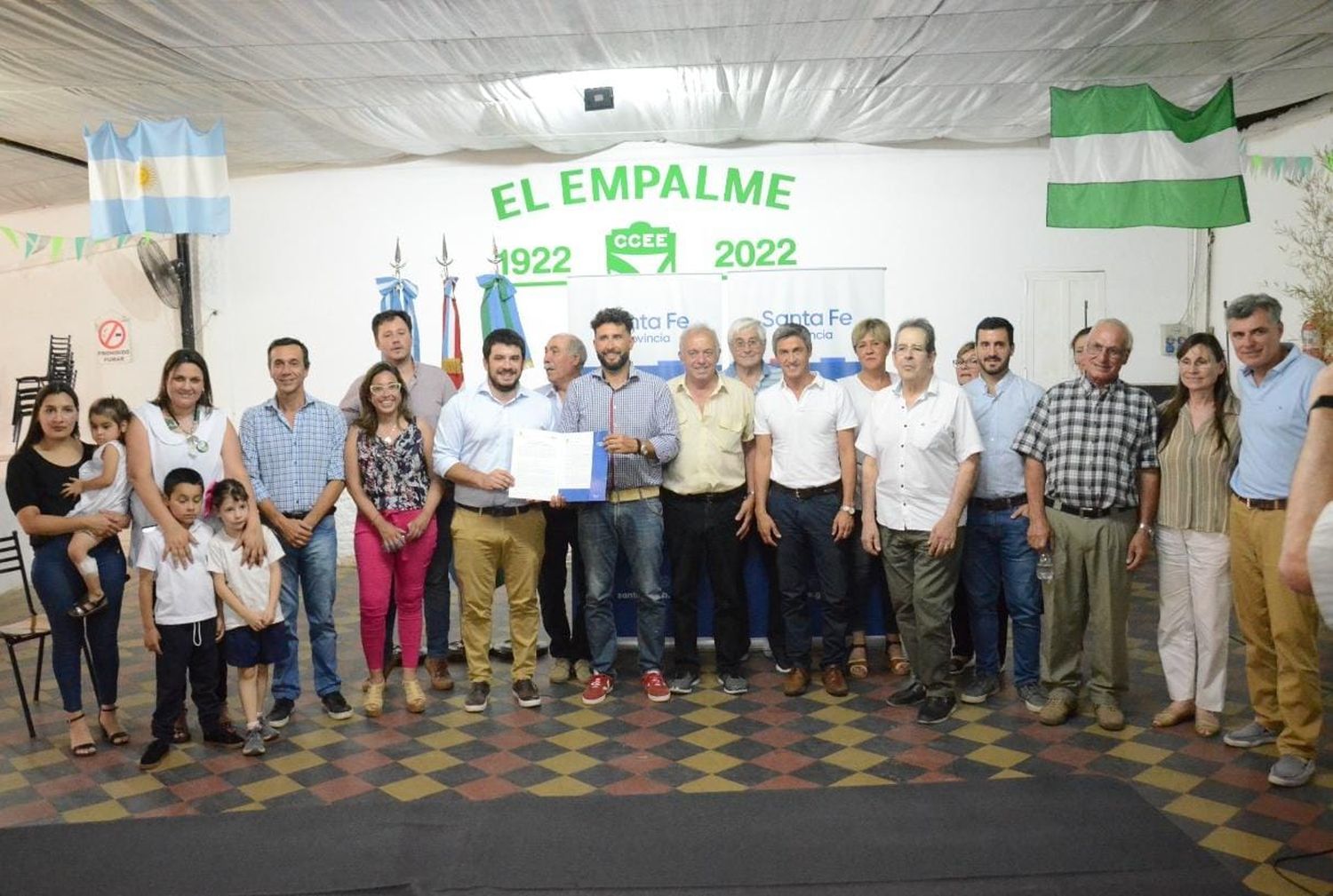 Provincia aportará fondos para mejorar los accesos al club y escuela de “El Empalme” 