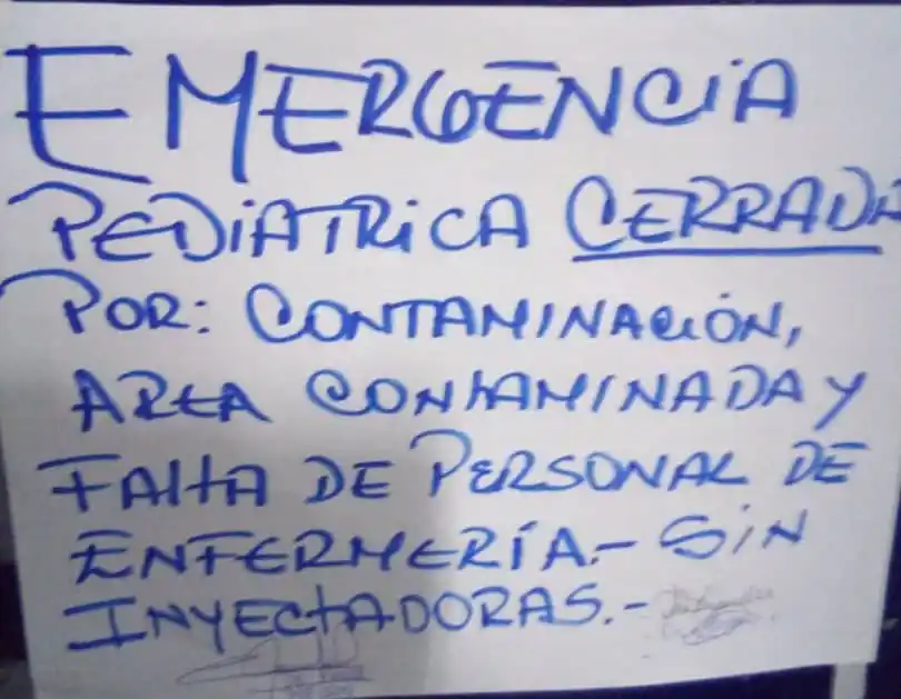 CAOS HUMANITARIO: emergencia del Materno Infantil de Caricuao no está operativa