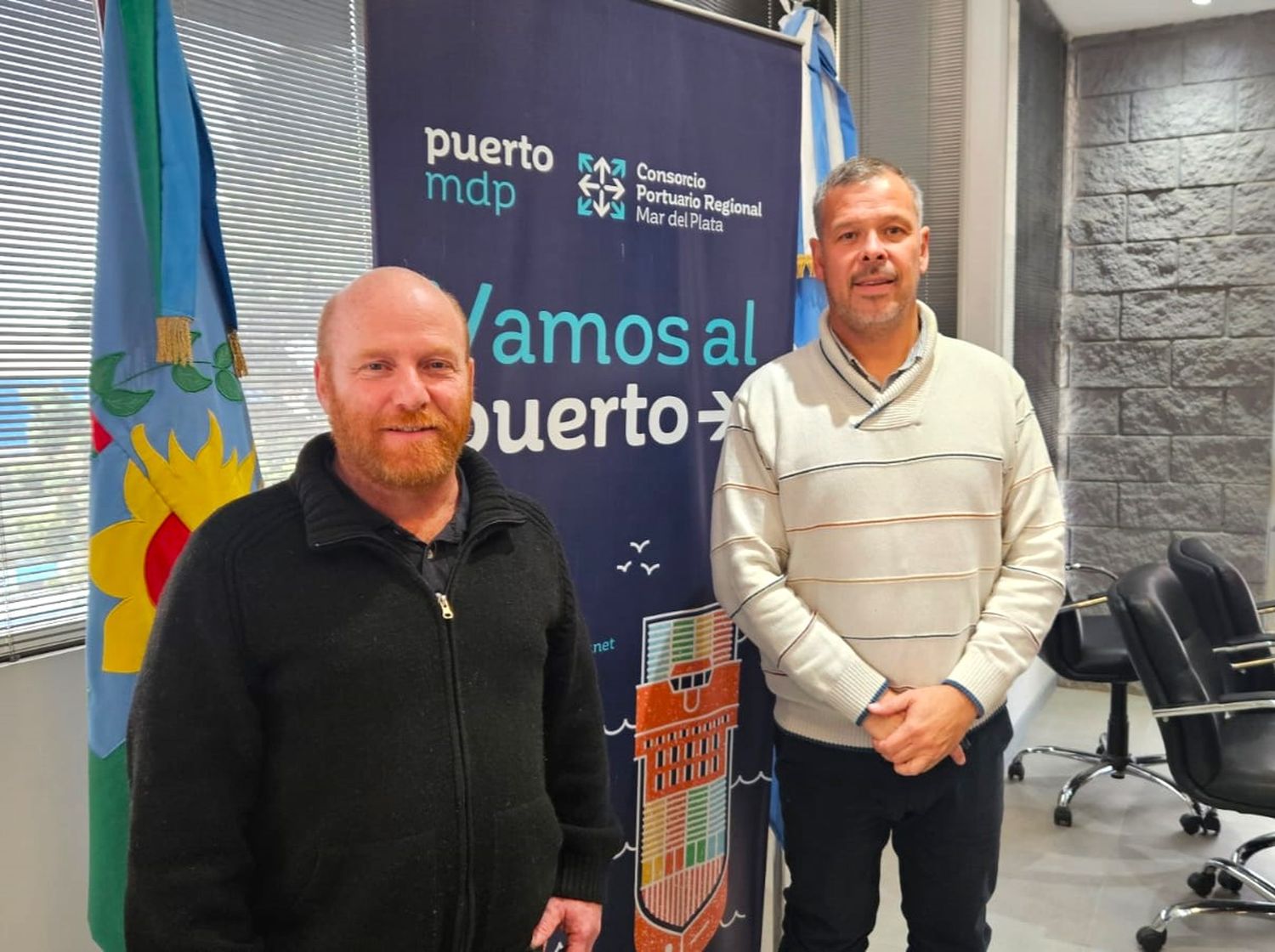 Wischnivetzky se reunió con Marcos Gutiérrez por mejoras en la producción