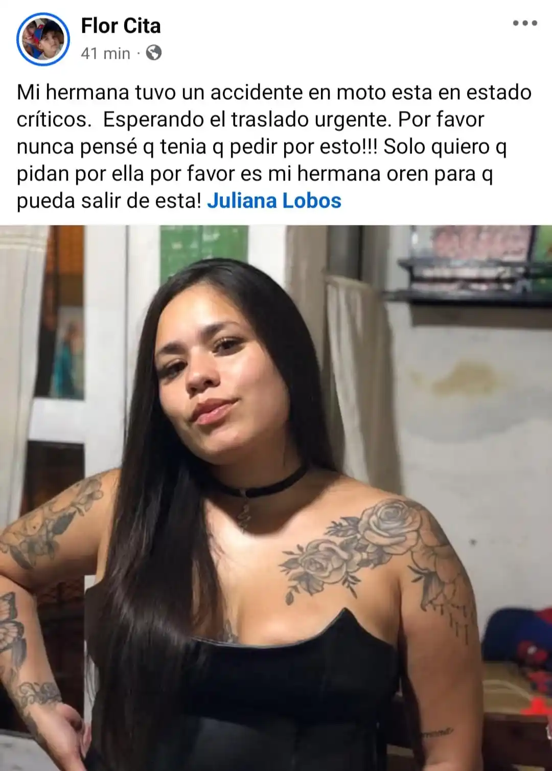 juliana lobos accidente las canaletas