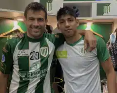 Los tandilenses despidieron a su compañero Cvitanich