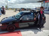 “Manu” Macuso probó el  Turismo Pista en Olavarría