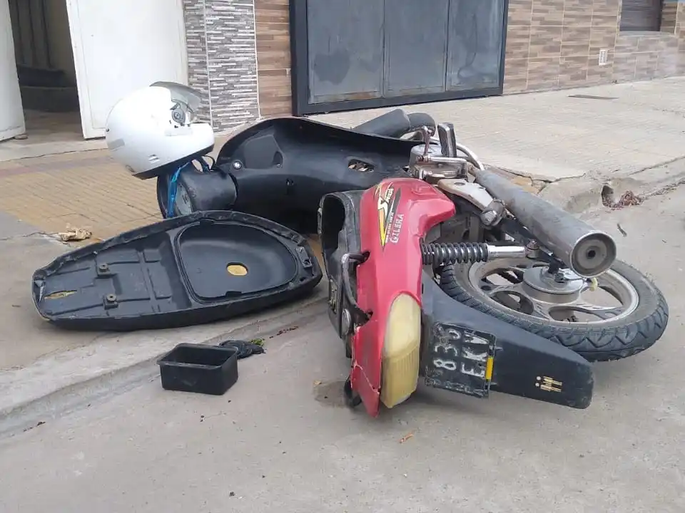 Otro motociclista debió ser hospitalizado tras chocar en Arenales y Ezeiza