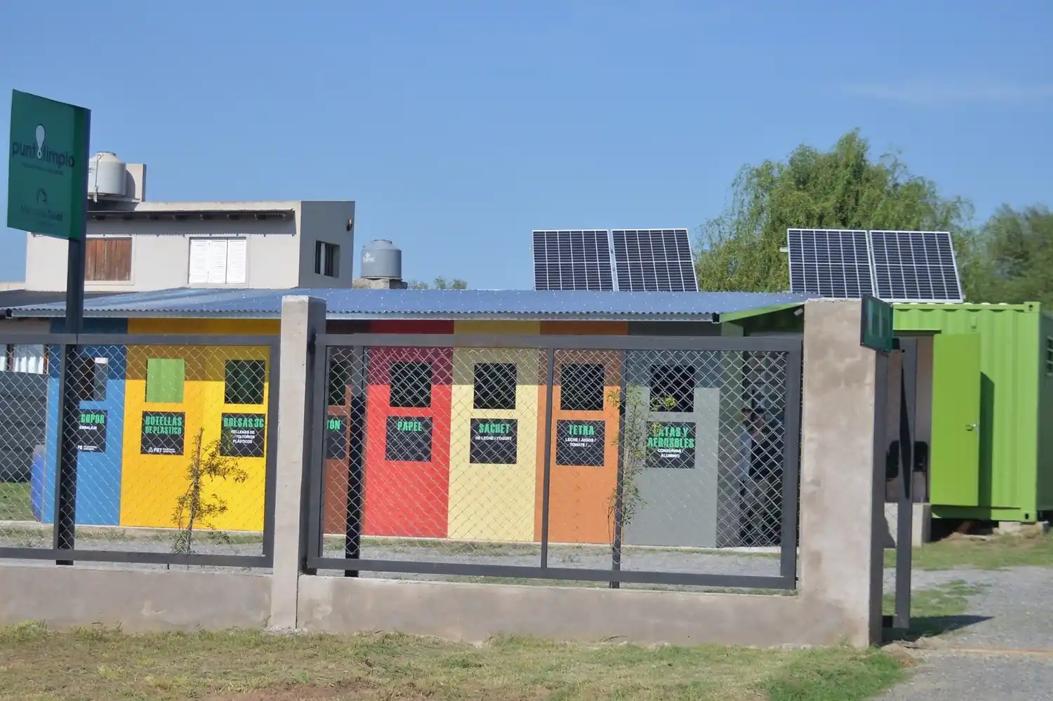 El nuevo Punto Limpio ubicado en Reynoso 2030