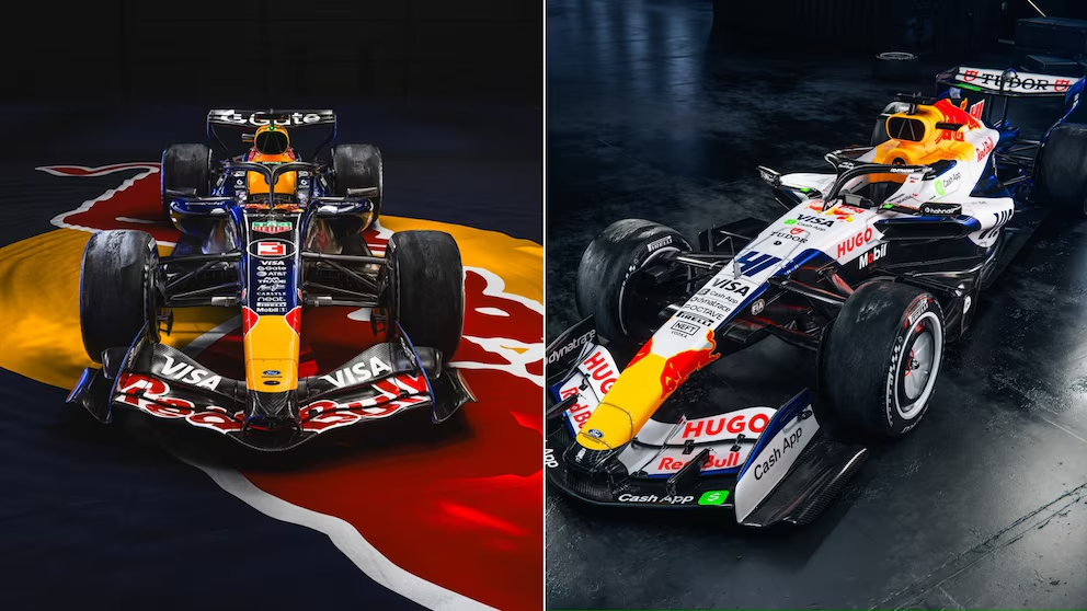 Red Bull y Racing Bulls presentaron su diseño oficial para la temporada 2026 de la Fórmula 1
